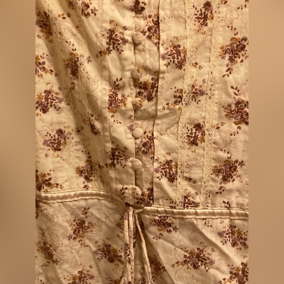 Lane Bryant linen sleeveless top - Picture 2 of 4